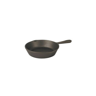 Moda Cast Iron Round Skillet Collection (Plain & Ribbed / 200mm & 265mm Sizes)