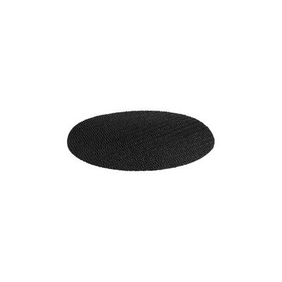 Trenton Black Mesh Round Non-Slip Bar Service Tray Mat Collection (260mm to 380mm Sizes / Fits 300mm to 430mm Trays) (Set of 12)