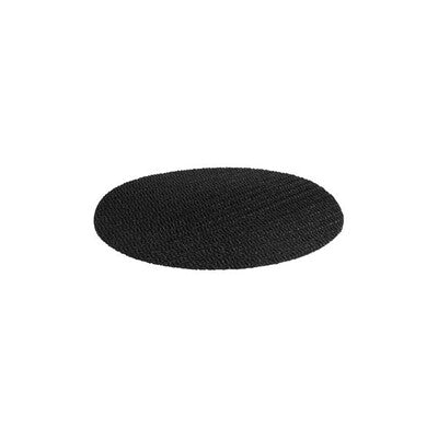 Trenton Black Mesh Round Non-Slip Bar Service Tray Mat Collection (260mm to 380mm Sizes / Fits 300mm to 430mm Trays) (Set of 12)