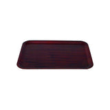 Trenton Rectangular Wooden Serving Tray Collection (Mahogany & Birch Finishes / 430mm to 600mm Sizes)