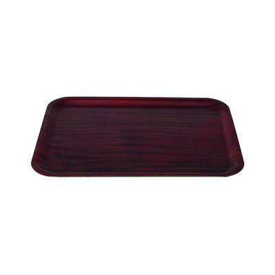 Trenton Rectangular Wooden Serving Tray Collection (Mahogany & Birch Finishes / 430mm to 600mm Sizes)