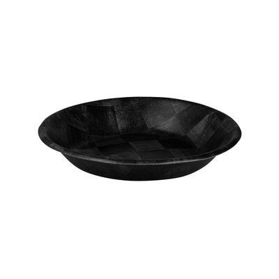 Trenton Heavy-Duty Woven Wood Black Serving Bowl Collection (450mm, 500mm & 600mm Sizes)