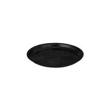 Trenton Black Woven Wood Round Serving Tray Collection (200mm, 250mm & 300mm Sizes)