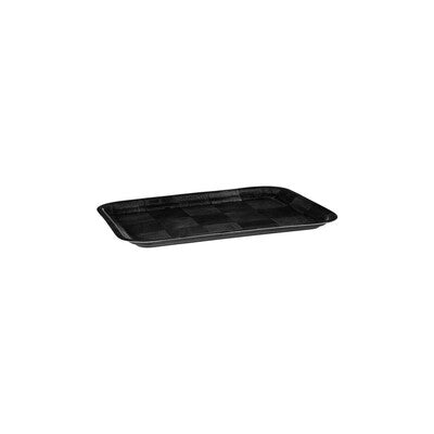 Trenton Black Woven Wood Rectangular Serving Tray Collection (200x300mm, 250x350mm & 300x400mm Sizes)