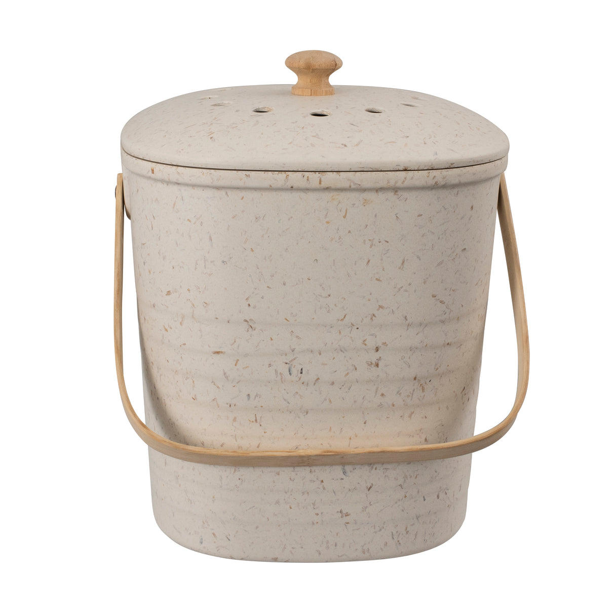 Eco Square Compost Bin, 8 Litre - White - 41616