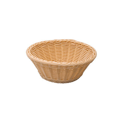 Sunnex Natural Polypropylene Heavy-Duty Bread Basket Collection (Round & Oval / Sizes up to 380mm)