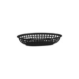 Trenton Polypropylene Oval Fast Food Serving Baskets (240x150x50mm - Black, Red & White) (Set of 36)