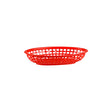 41800-R - TRENTON Serving Basket-Pp, Oval | 240X150X50Mm (Sold in sets of 36)