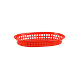 Trenton Commercial Tabletop Bread Basket Collection (Polypropylene & Chrome / Various Sizes & Colors)