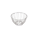 Bread Basket-Chrome | Round | 200X115Mm