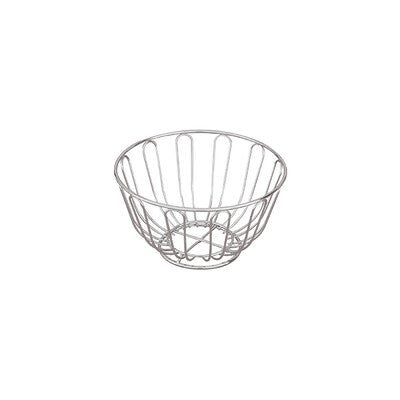 Trenton Commercial Tabletop Bread Basket Collection (Polypropylene & Chrome / Various Sizes & Colors)