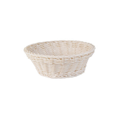 Trenton Commercial Tabletop Bread Basket Collection (Polypropylene & Chrome / Various Sizes & Colors)