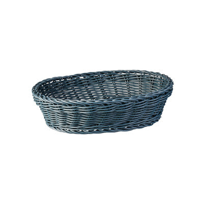 Trenton Commercial Tabletop Bread Basket Collection (Polypropylene & Chrome / Various Sizes & Colors)