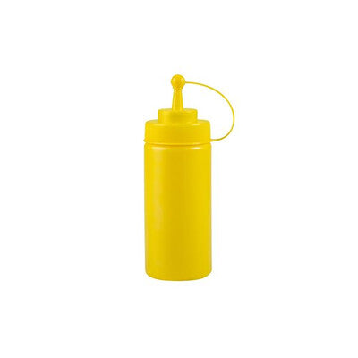 Trenton Wide-Mouth Commercial Squeeze Bottle Collection (Clear, Red & Yellow / 340ml to 1L)