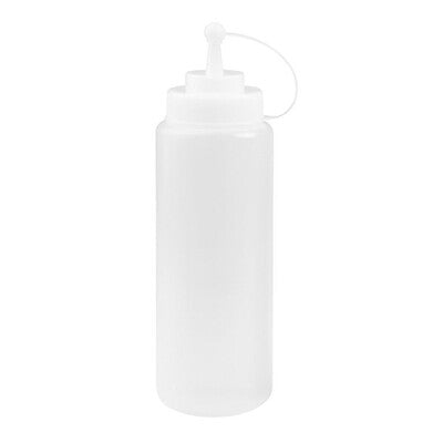 Trenton Wide-Mouth Commercial Squeeze Bottle Collection (Clear, Red & Yellow / 340ml to 1L)