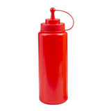 Trenton Wide-Mouth Commercial Squeeze Bottle Collection (Clear, Red & Yellow / 340ml to 1L)