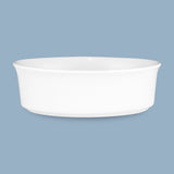 Oval Pie Dish, 18 x 12 x 5.5cm/500ml - New Bone Porcelain