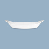 Oval Au Gratin Dish, 17.5cm - New Bone Porcelain