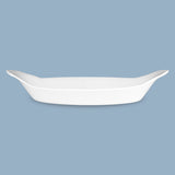 Oval Au Gratin Dish, 19.5cm - New Bone Porcelain