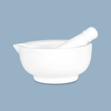 Mortar & Pestle, 9cm - New Bone Porcelain
