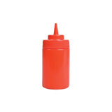 Trenton Wide-Mouth Commercial Squeeze Bottle Collection (Clear, Red & Yellow / 340ml to 1L)