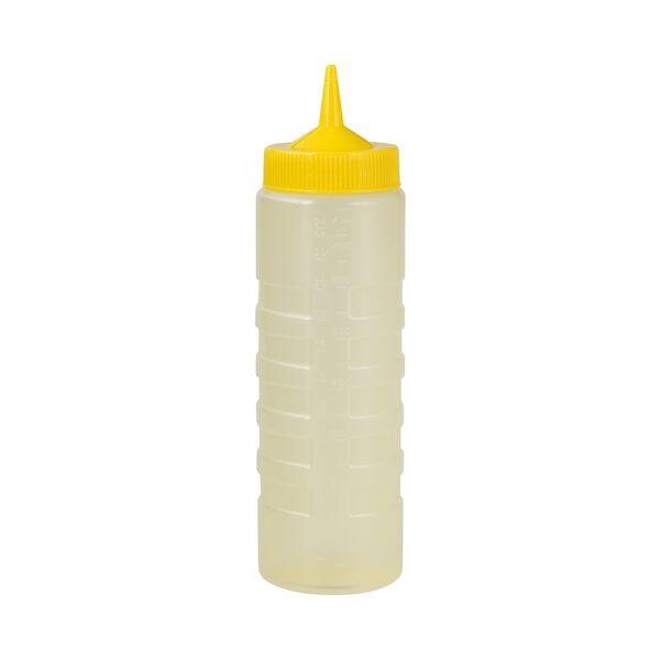 Squeeze Bottle Wide Mouth 360ml — Yellow