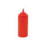 Trenton Wide-Mouth Commercial Squeeze Bottle Collection (Clear, Red & Yellow / 340ml to 1L)