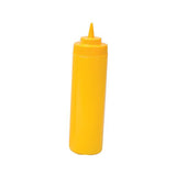 Trenton Wide-Mouth Commercial Squeeze Bottle Collection (Clear, Red & Yellow / 340ml to 1L)