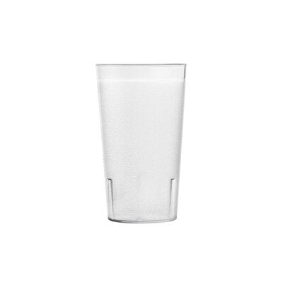 Trenton Heavy-Duty SAN Plastic Pebbled Tumbler Glassware Collection (225ml, 270ml & 340ml) (Set of 72)