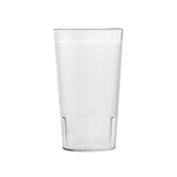 Trenton Heavy-Duty SAN Plastic Pebbled Tumbler Glassware Collection (225ml, 270ml & 340ml) (Set of 72)