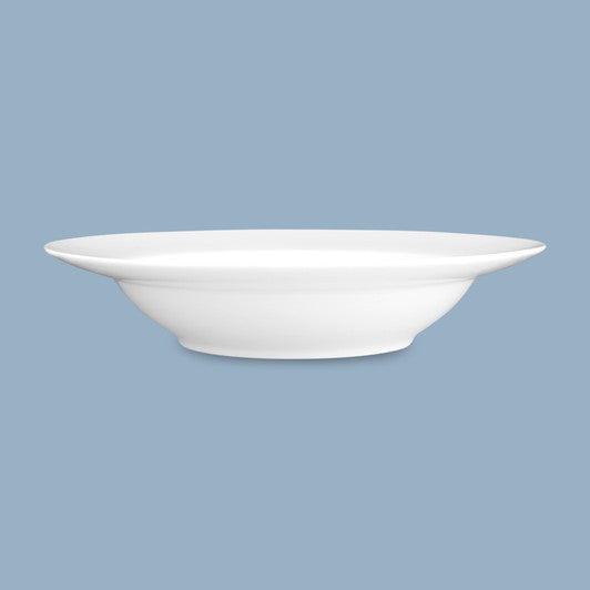 Rim Soup Bowl, 23cm - New Bone Porcelain