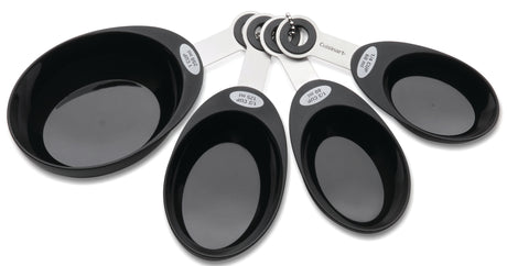 Measure Cup Set:1 x 60ml/1/4 cup,  1 x 80ml/1/3 cup,1 x 125ml/1/2 cup, 1x 250ml/1 cup - 47101