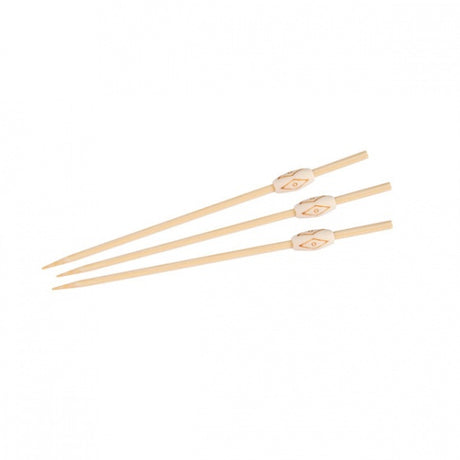 Bamboo Skewer-Aztec Ends| 120Mm | 100Pcs/Pack 