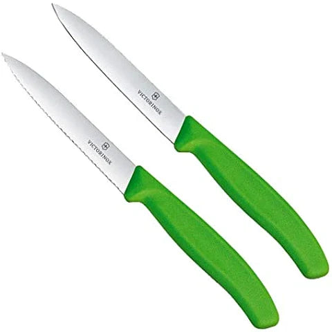 6.7793.2 - 2 Piece Paring Knife Set , Green, Pink, Yellow & Orange