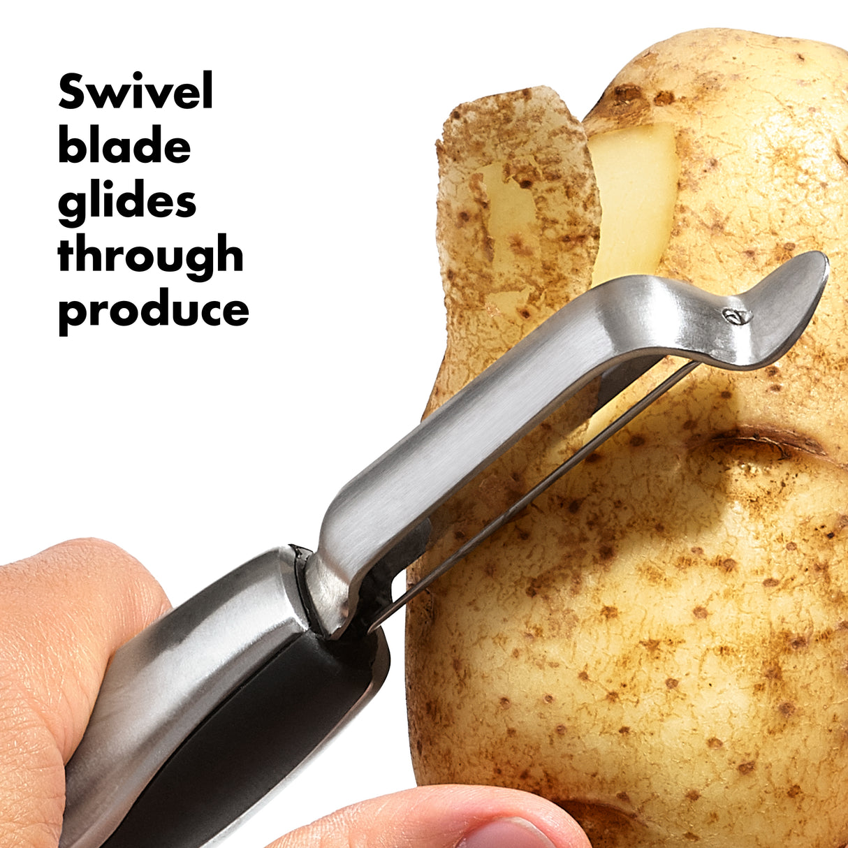 STEEL Swivel Peeler