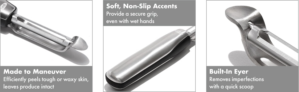 STEEL Swivel Peeler