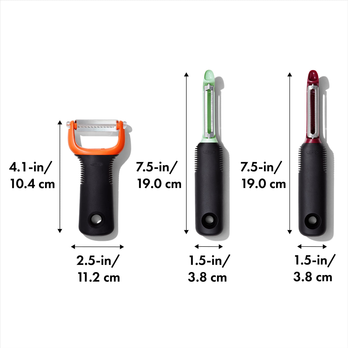 3-Piece Peeler Set