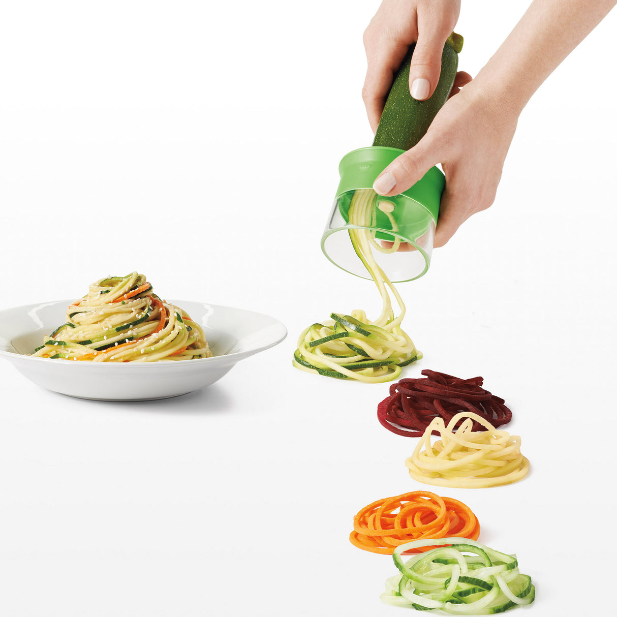 Hand-Held Spiralizer