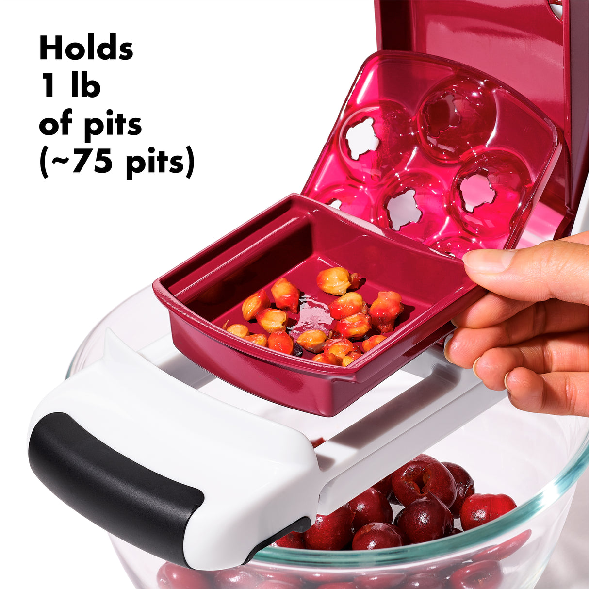 Quick-Release Multi-Cherry Pitter