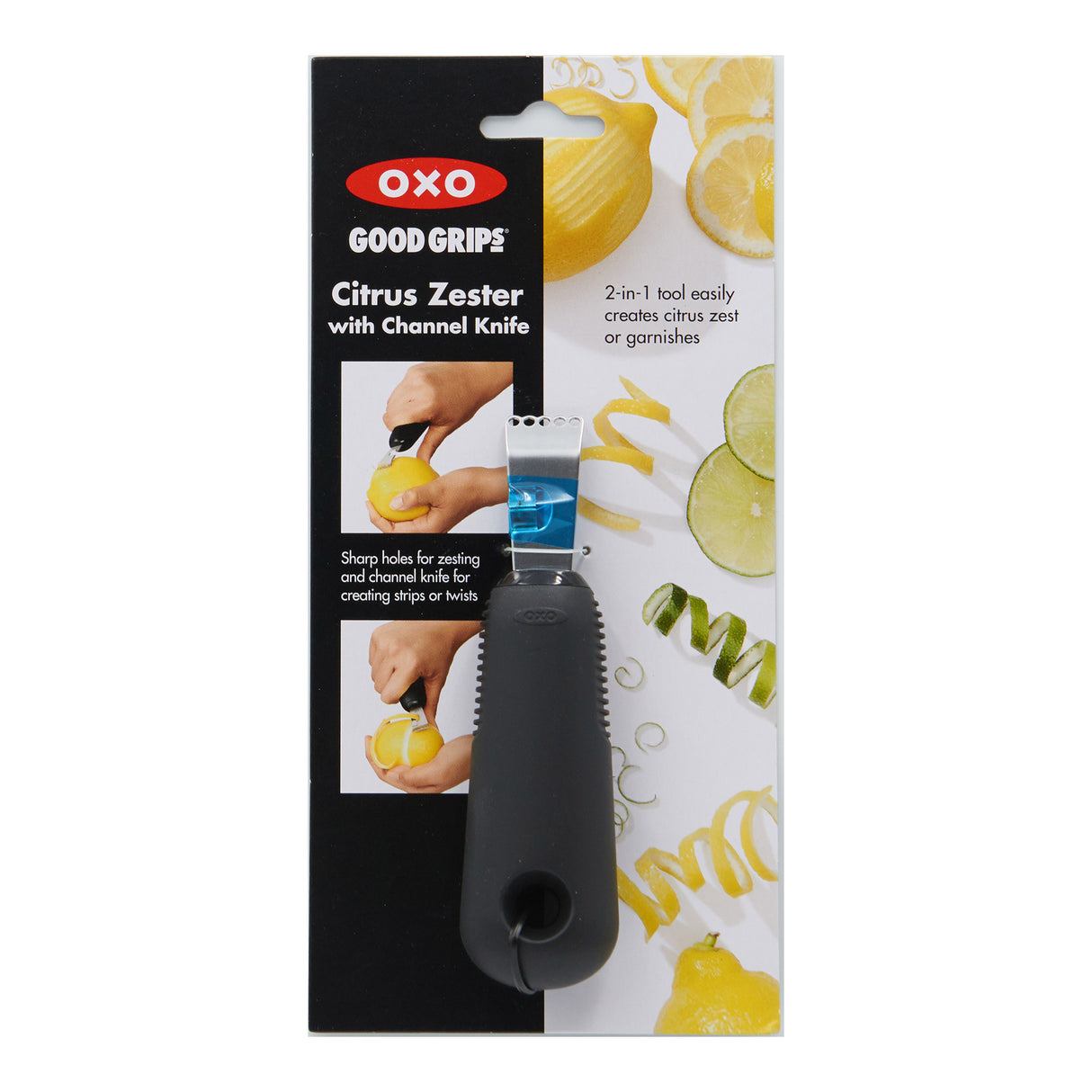 Citrus Zester with Channel Knife