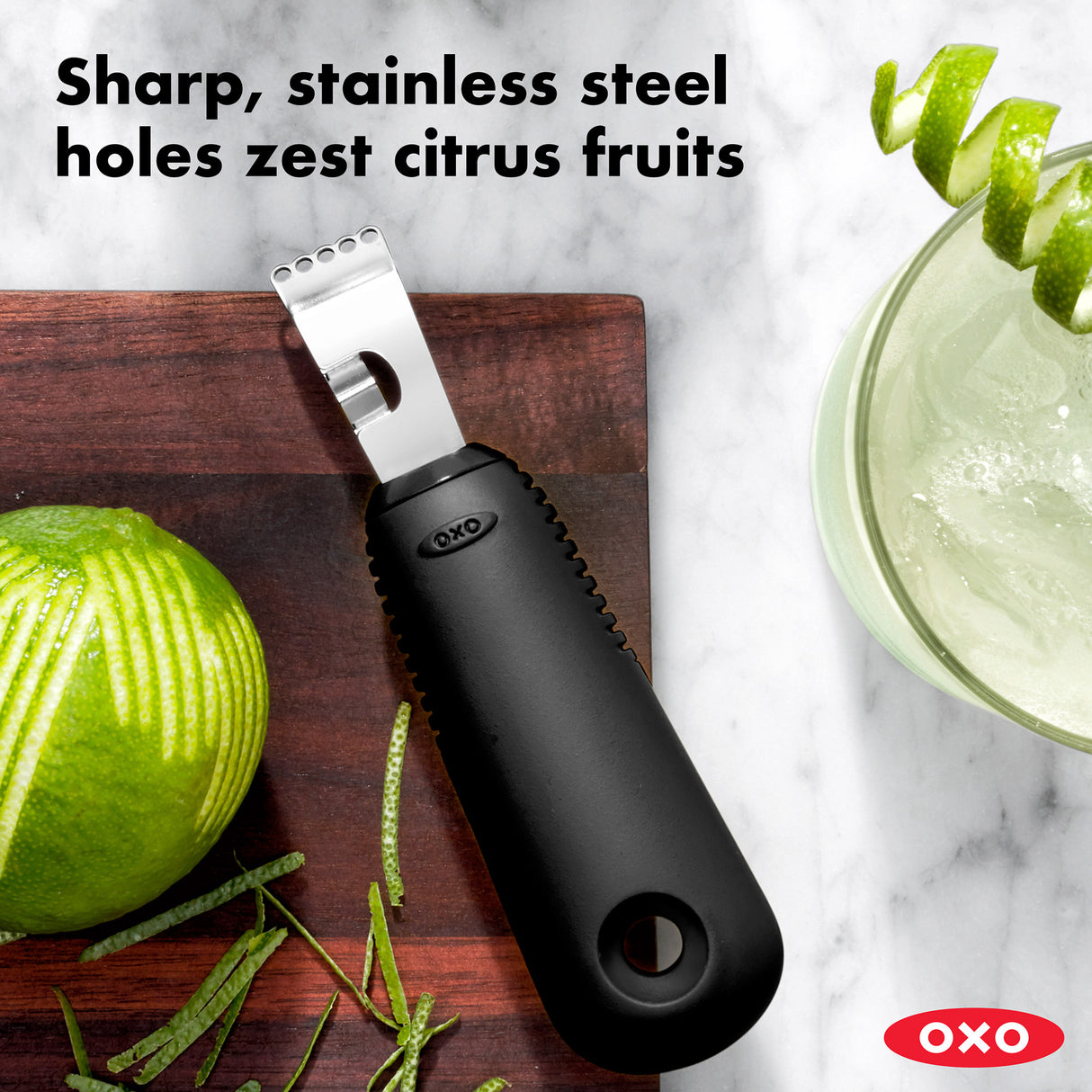 Citrus Zester with Channel Knife