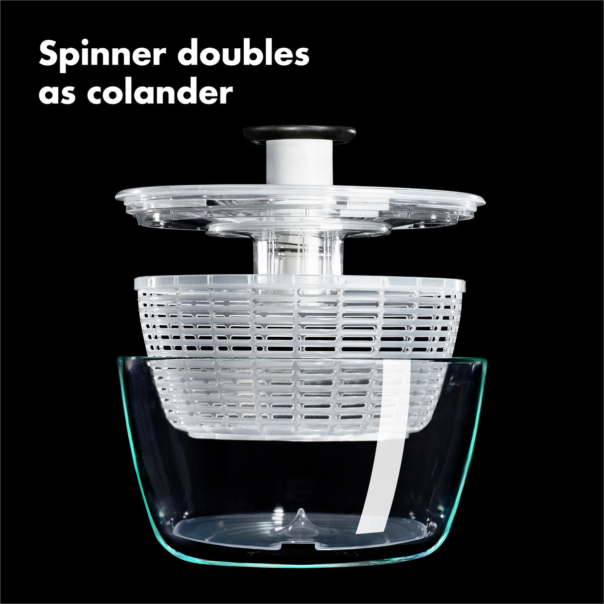 Glass Salad Spinner
