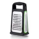 Etched Box Grater with Removeable Zester