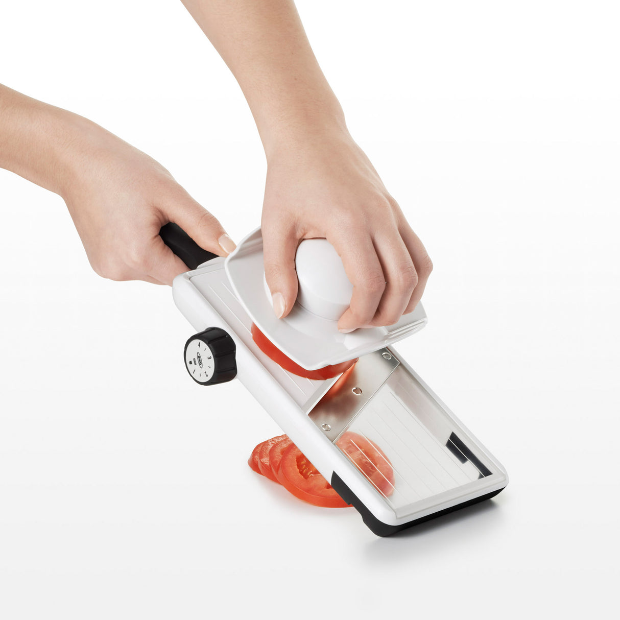 Adjustable Hand-Held Mandoline Slicer