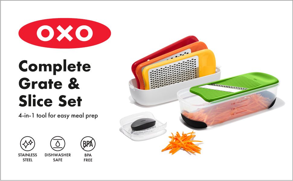 Complete Grate & Slice Set