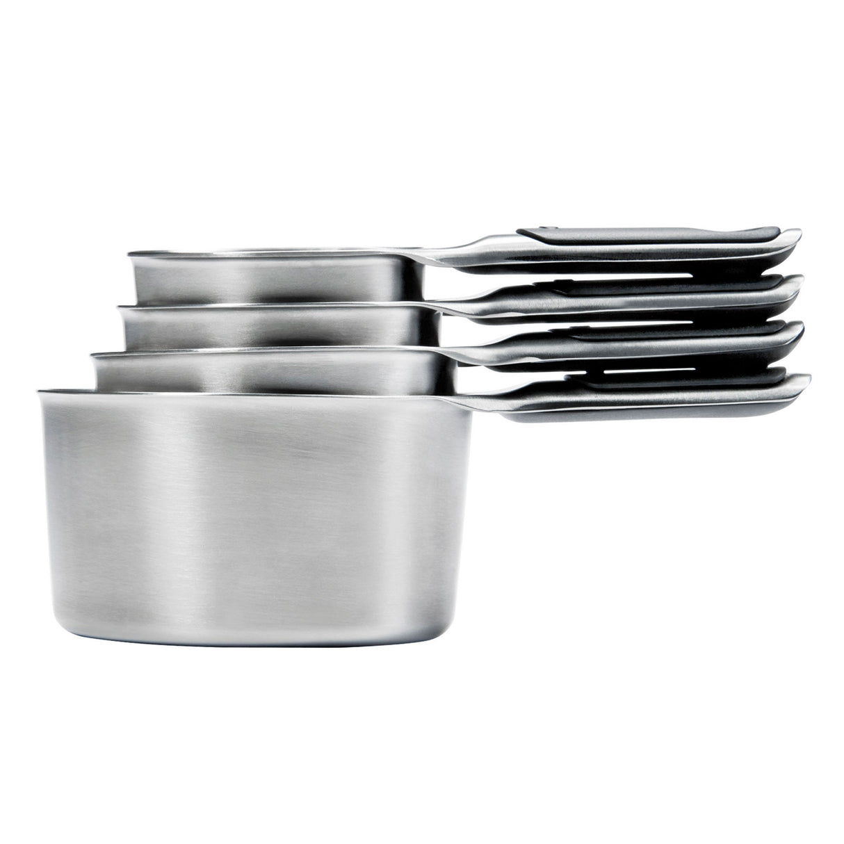 4 Piece Stainless Steel Measuring Cup Set