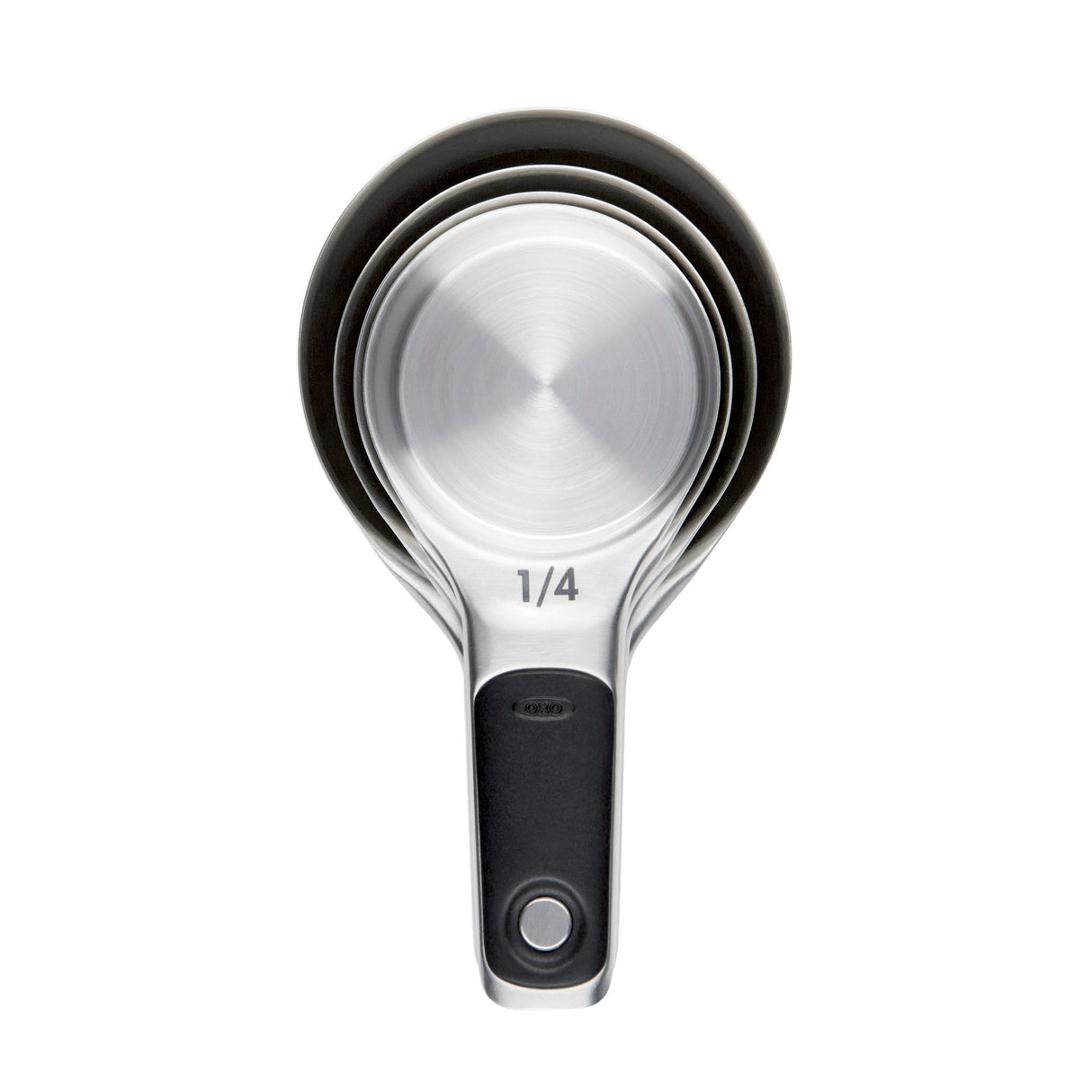 4 Piece Stainless Steel Measuring Cup Set