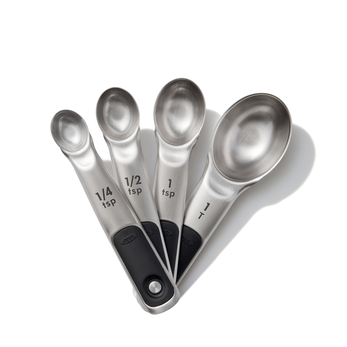 4-Piece Stainless Steel Measuring Spoon Set