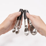 4-Piece Stainless Steel Measuring Spoon Set
