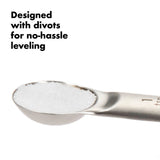 4-Piece Stainless Steel Measuring Spoon Set